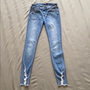 Hollister low-rise light wash jeans